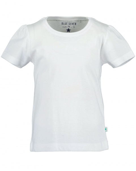 Футболка для девочек Blue Seven р.128 белый 702227 X_001_р.128 