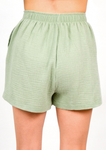 Шорты Roksana MUSLIN №1529 р. M зеленый