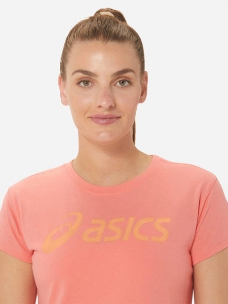 Футболка Asics ASICS BIG LOGO TEE III 2032C411-703 р.M рожевий