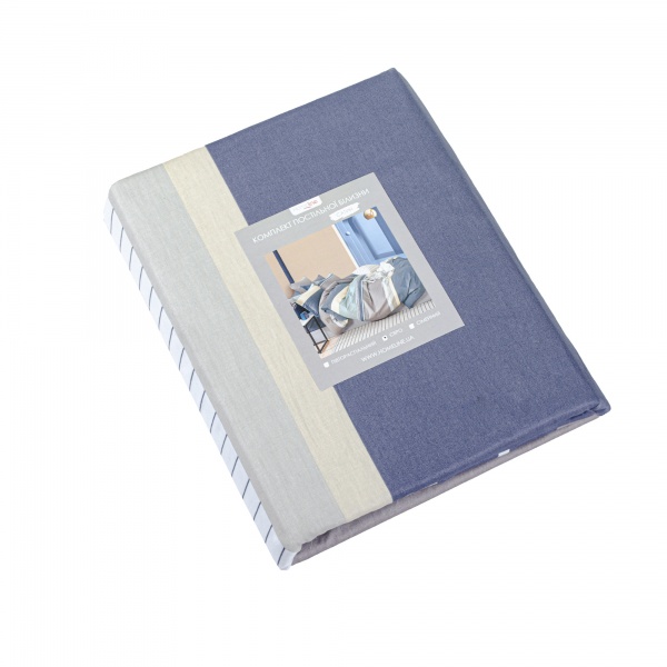 Комплект постільної білизни Берман євро різнокольоровий Homeline 