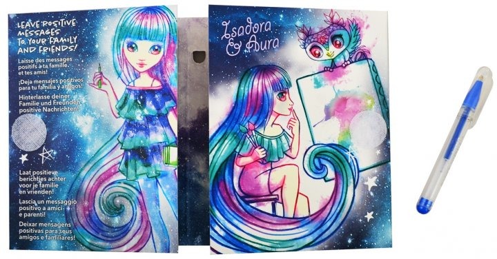 Набір для творчості Nebulous Stars з блокнотом Космічний стиль в асортименті 11501