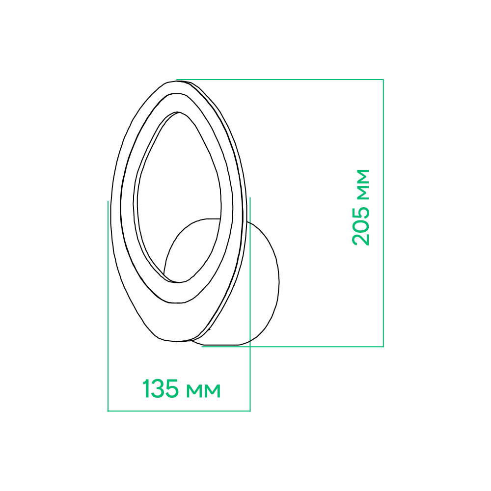 Бра ARDERO SOFI белый AL6151ARD