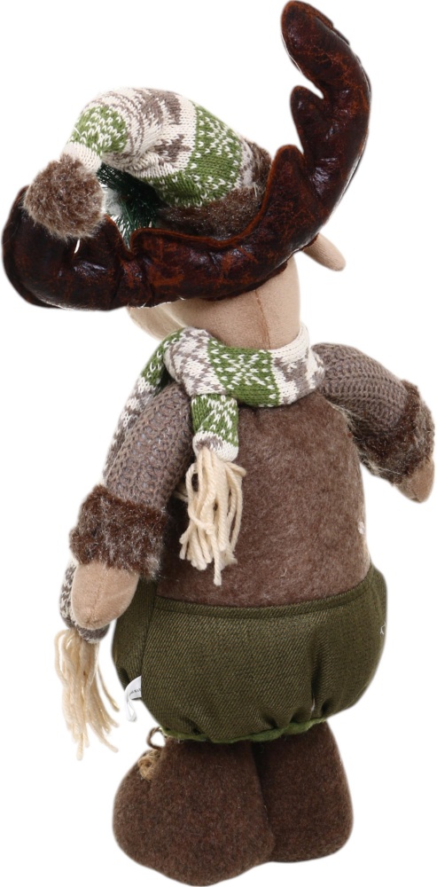 Декорація новорічна Лось що стоїть в асортименті AG24082AB 47 см