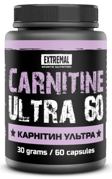 Карнитин ультра Extremal Carnitine ultra 30 г 60 капс. 