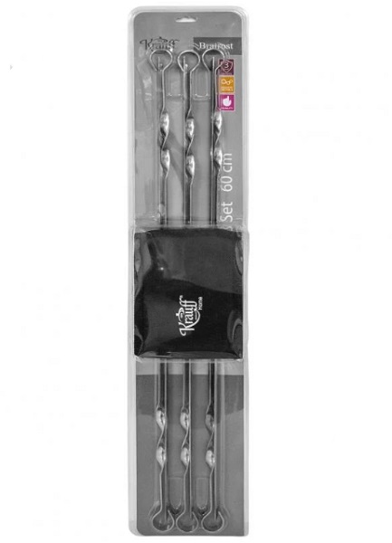 Набор шампуров Krauff + чехол и веер в подарок 29-274-002/1