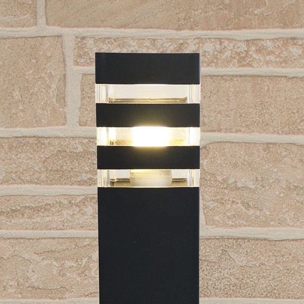 Ліхтарний стовп Strotskis 1550 Techno E27 60 Вт IP54 чорний 