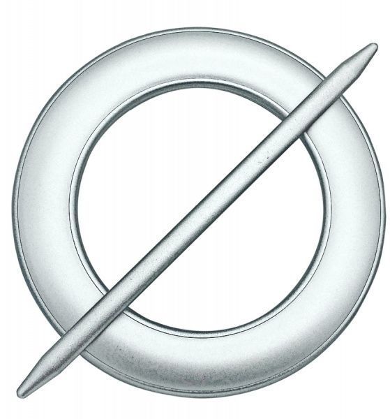 Декор Коло d150 мм срібло С001-4 MISLT