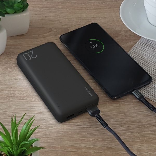 Универсальная мобильная батарея MakeFuture 20000 mAh (MPB-201BK) Black 