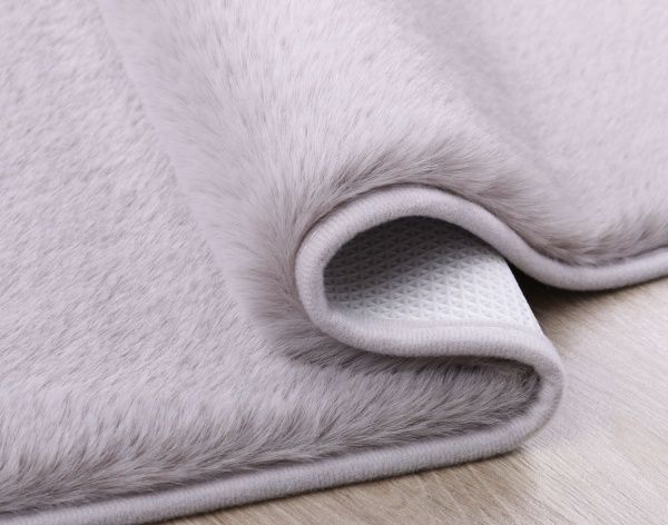 Коврик для ванной комнаты Luna rabbit 50x80 смсерый