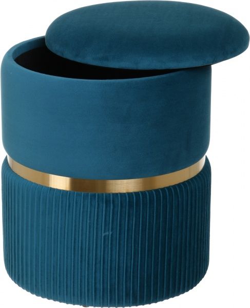 Скриня-пуф Bernard 31,5х31,5х38 см смарагдовий 