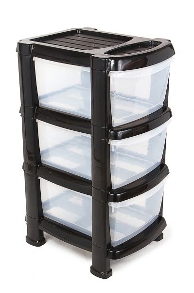 Комод пластиковий Heidrun 1520 Professional сірий 605x290x380 мм