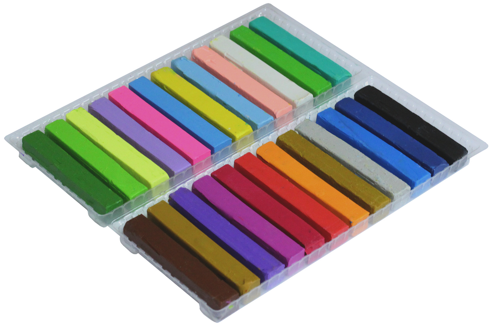 Пластилин Чистые руки 24 цвета ECO 400 г 7655C CLASS