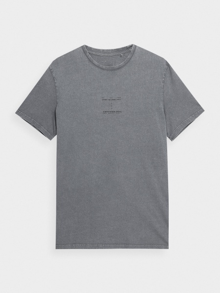 Футболка 4F 4FSS23TTSHM296-22S р.XL серый