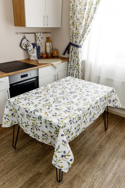 Скатерть водонепроницаемая Oliva 136x180 см La Nuit 