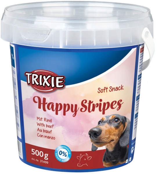 Лакомство Trixie для собак Happy Stripes говядина 500 г 31499