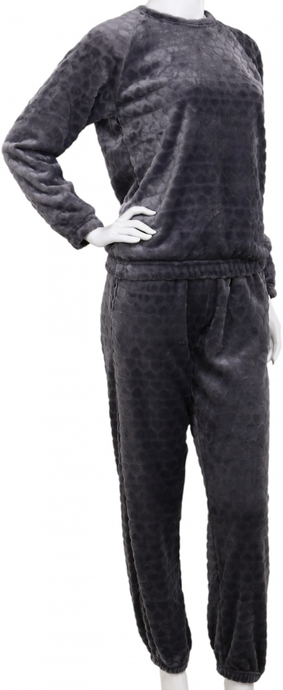 Костюм домашній жіночий La Nuit Home Teddy р. S сірий