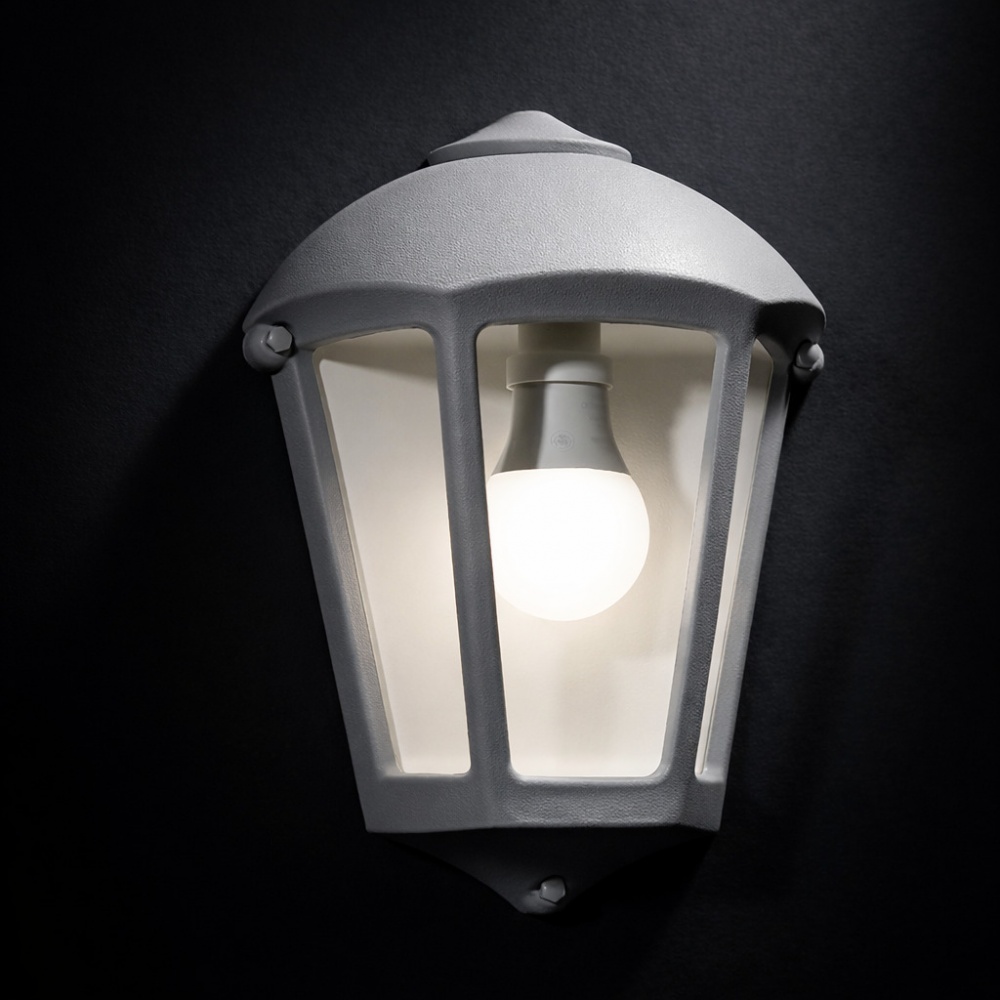 Светильник уличный настенный FUMAGALLI Fabio Smart Pack E27 12 Вт IP55 серый