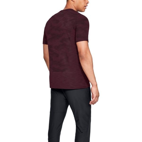 Футболка Under Armour Siphon SS Camo Nov 1325623-600 XL бордовий