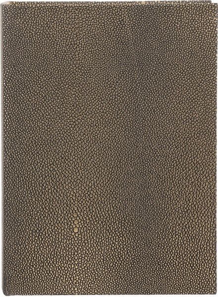 Шкатулка-книга Moon dust 30x22x7,5 см темно–золотая