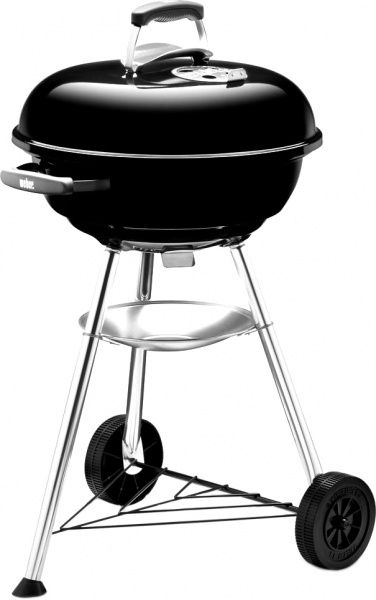 Гриль угольный Weber Compact Kettle черный 47см 1221004
