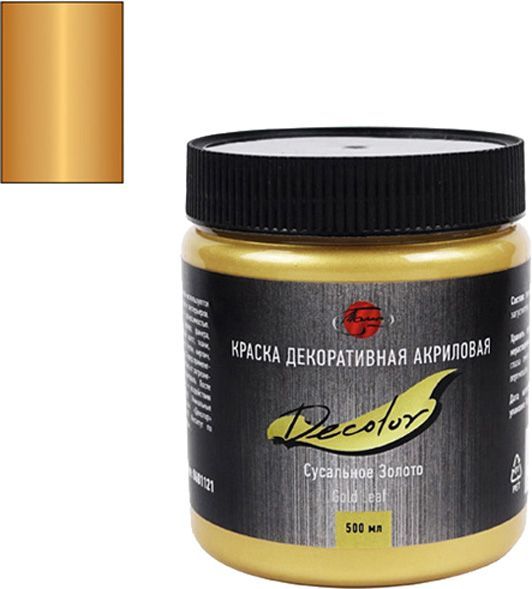 Акрил для декора Античная медь 500 мл Деколор ТАИР