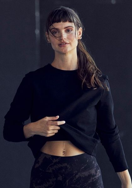 Футболка Casall Attitude Long Sleeve 20468-901 38 чорний