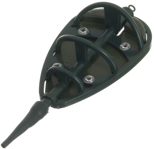 Кормушка 60 г Flat Feeder зеленая поликарбонат