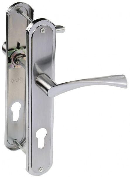 Ручка на планці  BRUNO Bravo PZ 85 мм хром