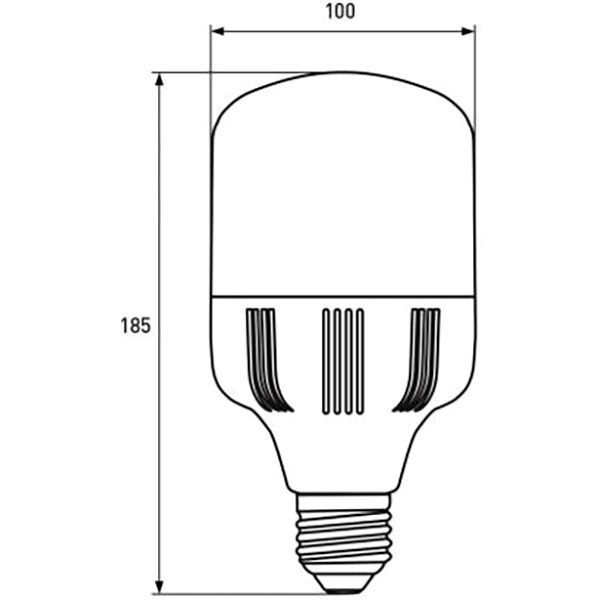 Лампа LED Eurolamp Euroelectric Plastic 30W E27 6500K