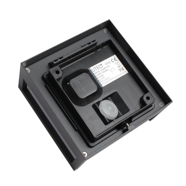 Светильник уличный настенный Lutec LED 8 Вт IP54 серый QUBO 5195401118 