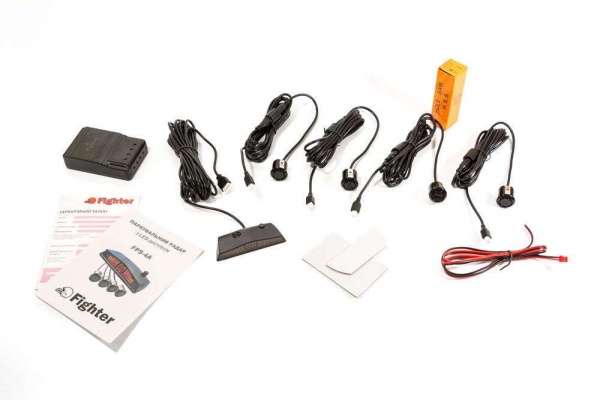 Паркувальний радар Fighter FPS-4A Black 