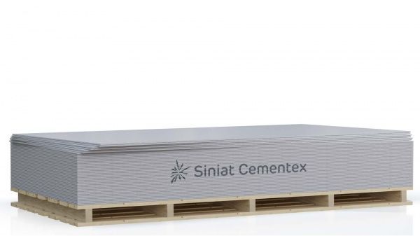 Плита фиброцементная Siniat Cementex 2400х1200х8 мм