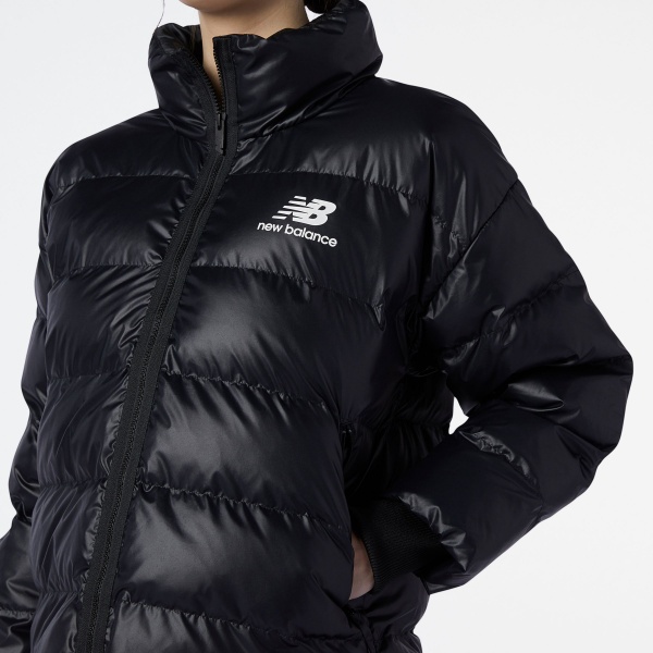 Куртка New Balance NB Athl Winterized Short Synth WJ13508BK р.XL черный