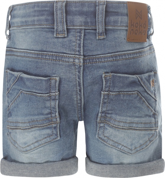Шорты для мальчиков Koko Noko р.128 Голубой джинс T46801-37 