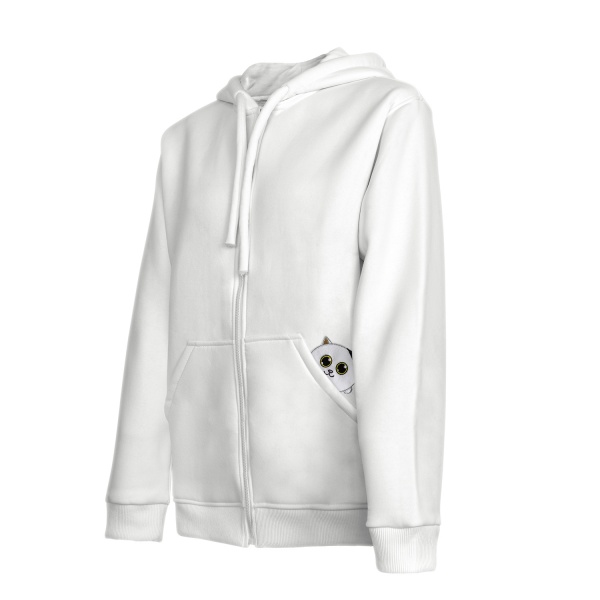 Худи унисекс WP Merchandise Коловастик р.128 молочный FWPKLVKCH22ML0128 