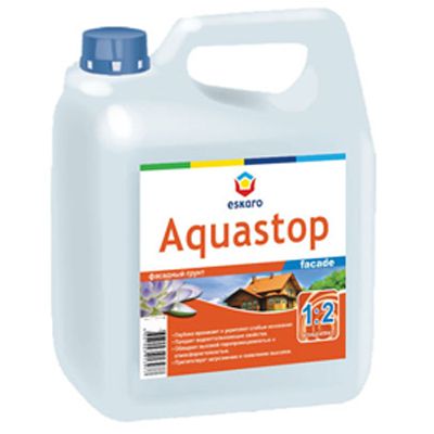 Грунтівка Eskaro Aquastop Facade 10 л