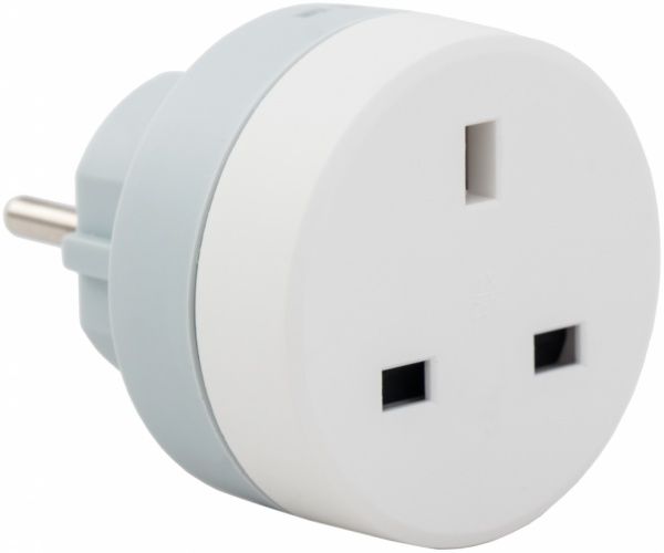 Переходник британский стандарт Legrand белый 50383 