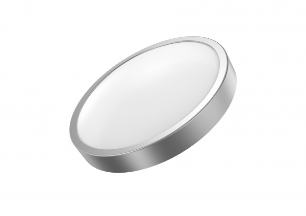 Світильник світлодіодний Gauss 12 Вт білий із сріблястим 2700 К 