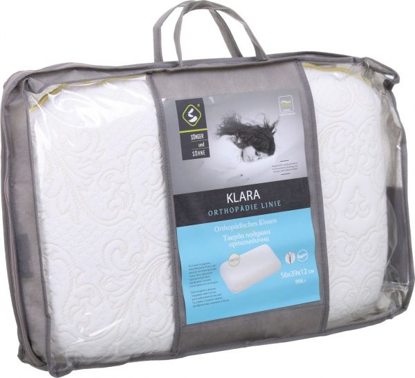 Подушка ортопедическая Klara 59х39х12 см Songer und Sohne