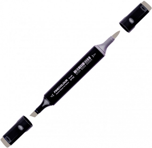 Маркер спиртовой FINECOLOUR EF102-468N теплый серый №6 