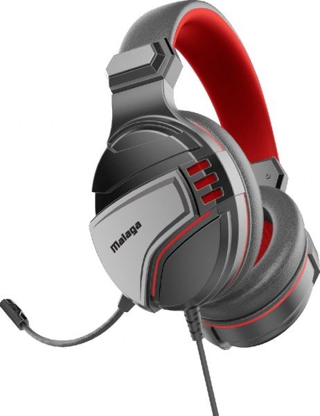 Наушники Promate Vertux Malaga (malaga.red) 