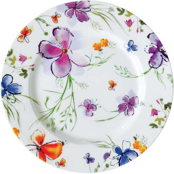 Тарілка мілка Aquarelle 19 см Krauff