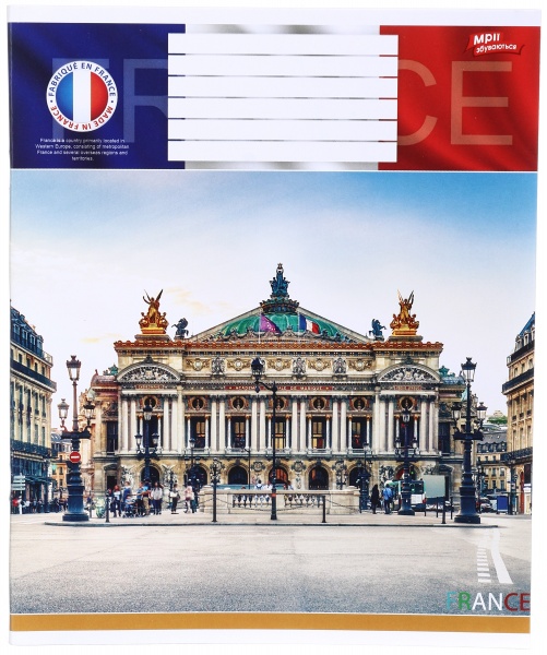 Тетрадь школьная 36 листов в линейку в ассортименте Мечты сбываются