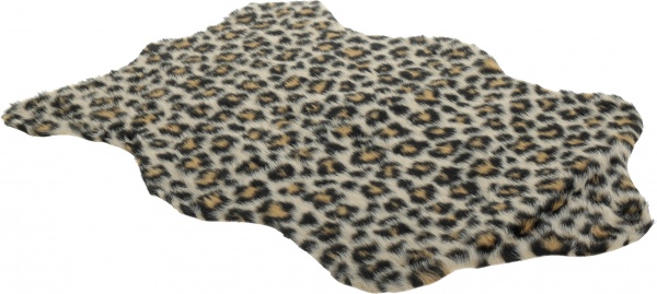 Килим KM 60х90 см искусственный мех Animal print полиэстер