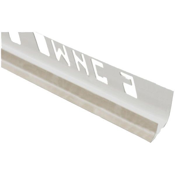 Уголок для плитки ОМиС внутренний ПВХ 9 мм 2,5м мрамор алабама