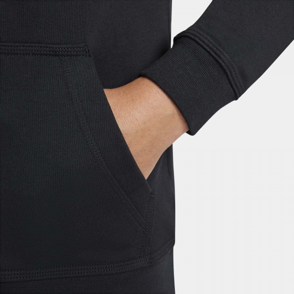 Джемпер Nike B NSW FT CLUB FZ DD1698-010 р. S черный