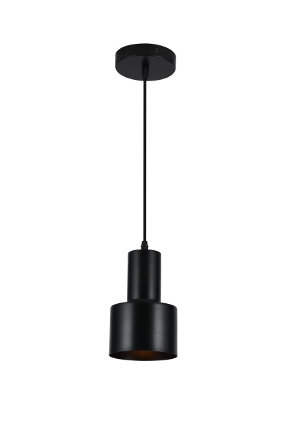 Подвес WunderLicht 1x40 Вт E27 черный MF7510-31B 