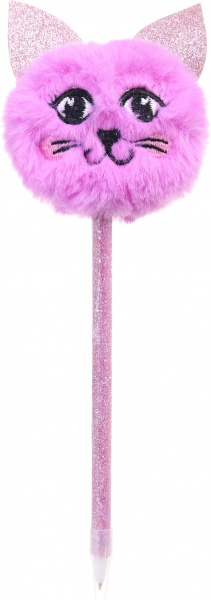 Ручка кулькова Пухнастик 