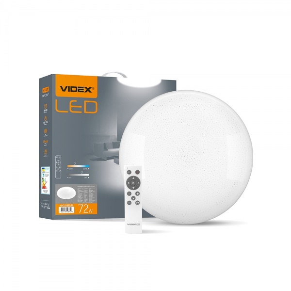 Светильник светодиодный Videx STAR 72 Вт белый 2800-6200 К 25539 