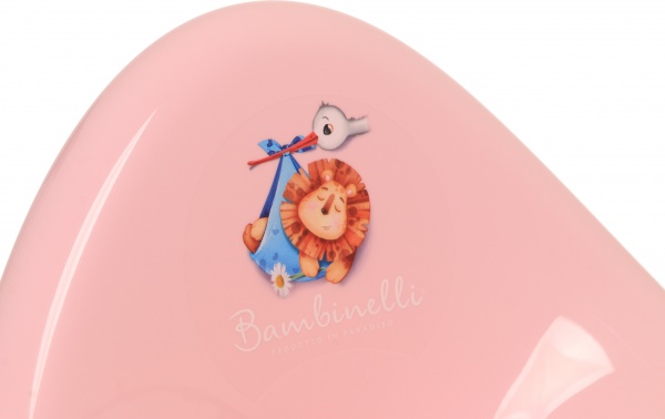 Горшок Bambinelli розовый 29x29x22 см